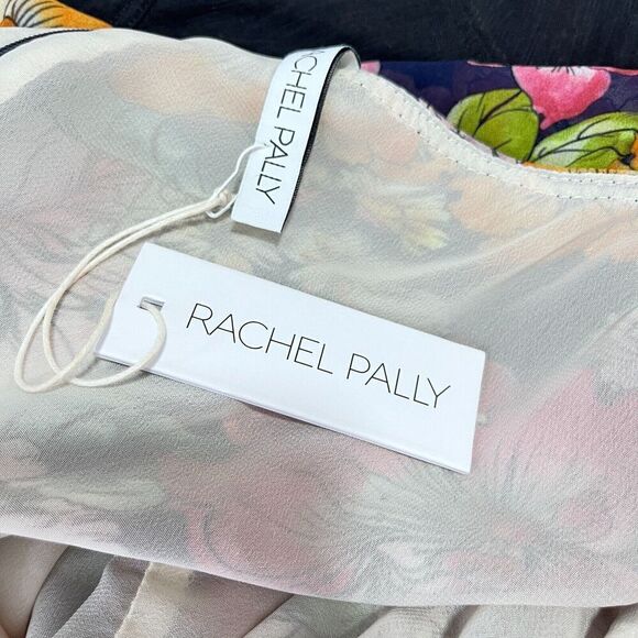 Rachel Pally Dress Women 1X Floral Maxi Flowy Garden Party Coquette Boho NEW - Picture 9 of 15